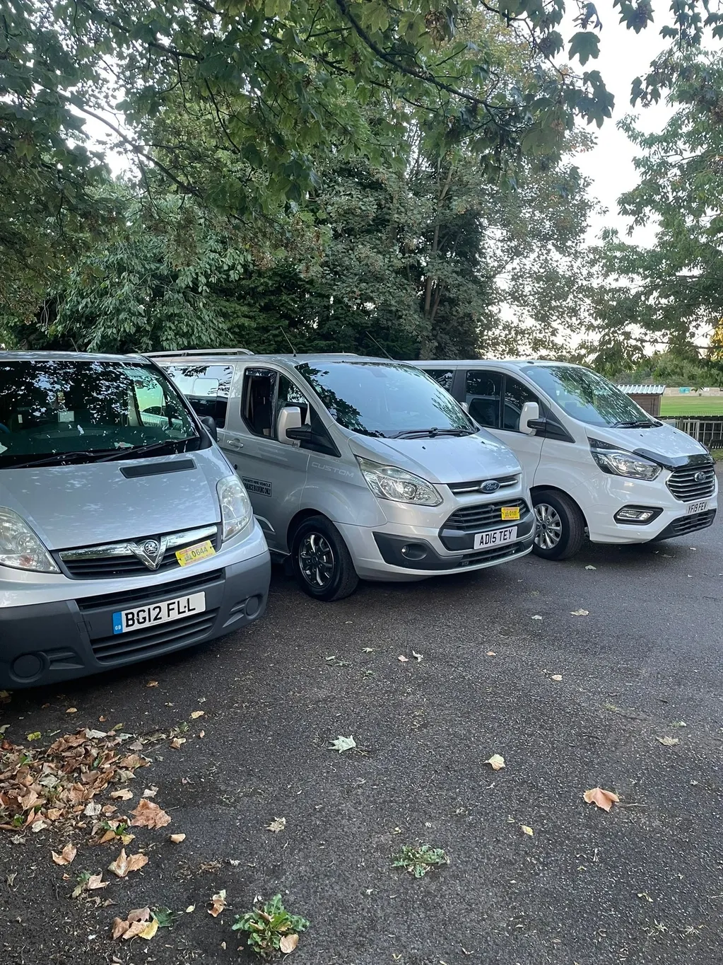 Barnsley Minibuses fleet - modern minibuses for hire